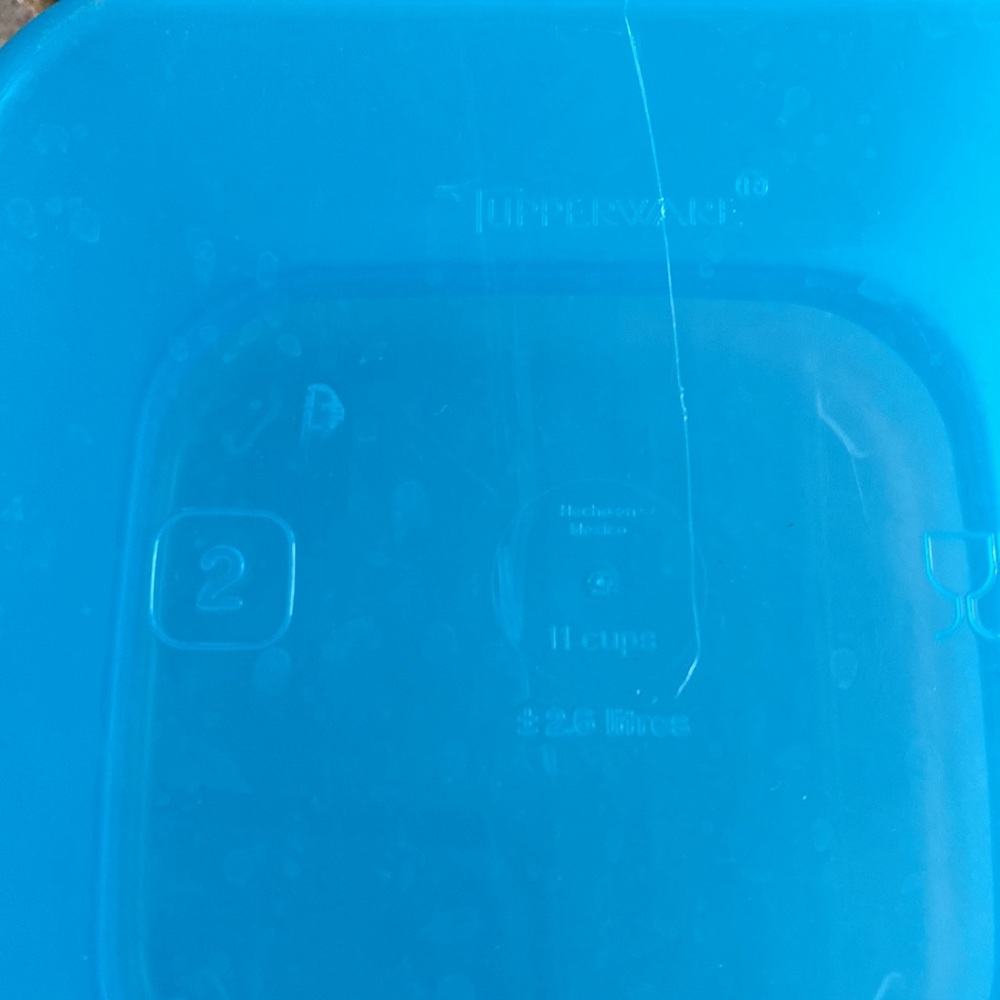 Tupperware Container 11 Cups in Sizeš„°š„° - Picture 2 of 4